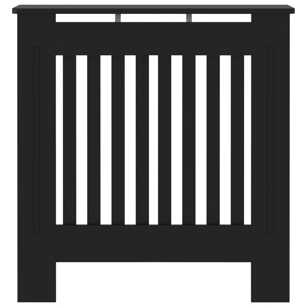 Cobertura de radiador MDF 78 cm preto - 666006 - Image 2