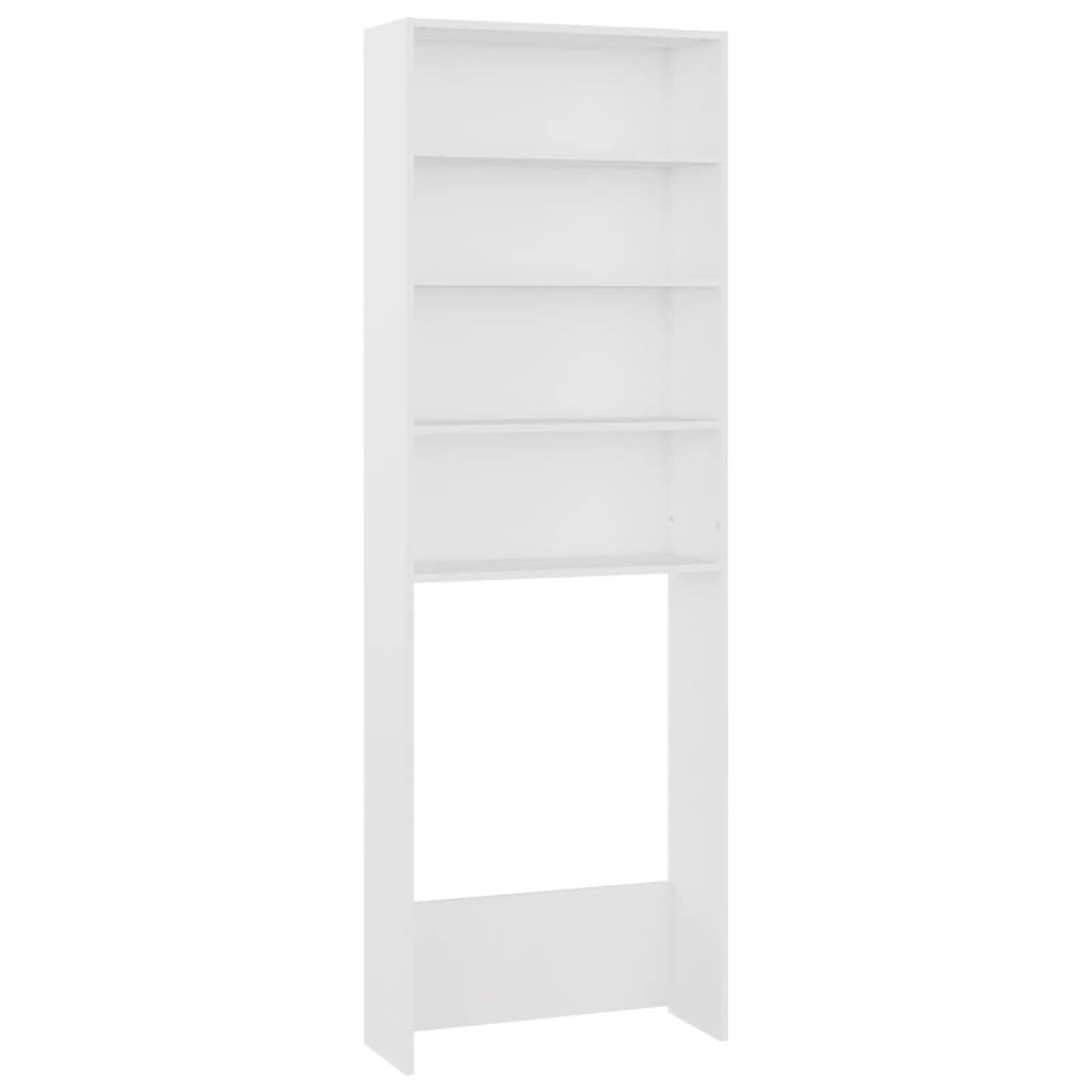Armário para máquina de lavar roupa 64x24x190 cm branco - 666482