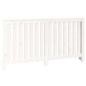 Cobertura de radiador 153 x 19 x 84 cm pinho maciço branca - 666024