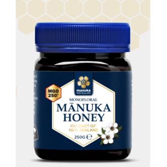 MEL DE MANUKA RAW MGO 250+ monofloral 250gr.