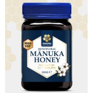 MEL DE MANUKA RAW MGO 550+ monofloral 500gr.