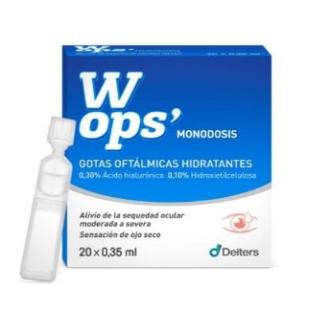 WOPS gotas hidratantes 0,3% 20monodoses