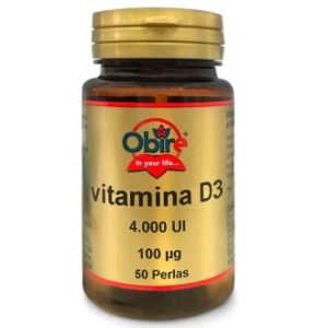 VITAMINA D3 100mcg 50pearls.