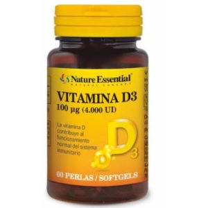 VITAMINA D3 100mcg 60pearls.