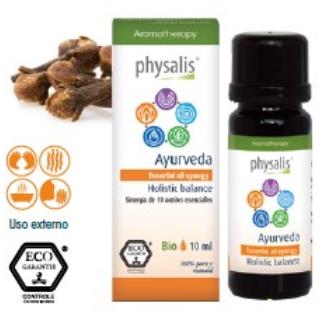 AYURVEDA sinergia óleo essencial 10ml. BIO