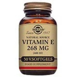 VITAMINA E 400IU (268mg) 50cap.mole veg.