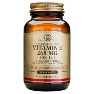 VITAMINA E 400ui (268mg) 100cap.mole veg.