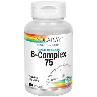 B COMPLEX AÇÃO RETARDADA 75 mg. 100cap.