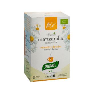 SANAFLOR CAMOMILA infusão 20ud. BIO