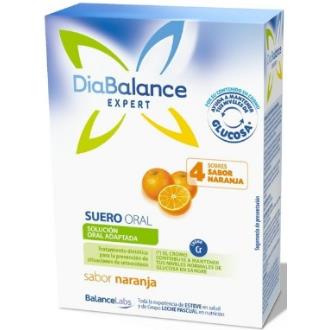 DIABALANCE soro oral laranja 4sbrs.