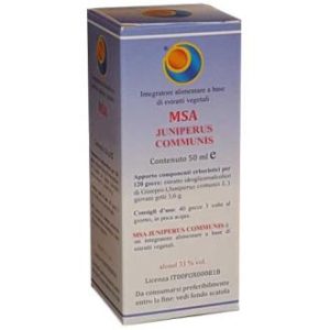 MSA JUNIPERUS COMMUNIS brotos de zimbro jovem 50ml.