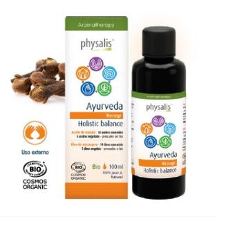 AYURVEDA holistic balance óleo de massagem 100ml. BIO