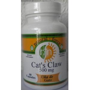 GARRA DE GATO 500mg. 60cap.