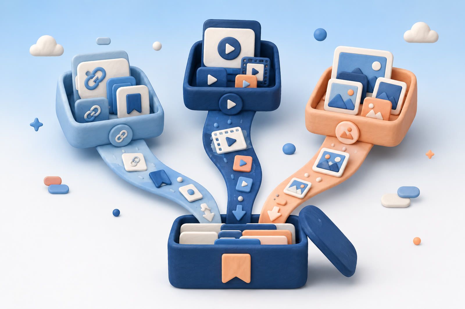 Organize Saves from Instagram, Reddit and YouTube