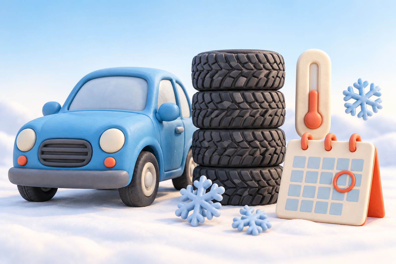 When to Buy Snow Tires, and Why to Book the Install Before the First Storm