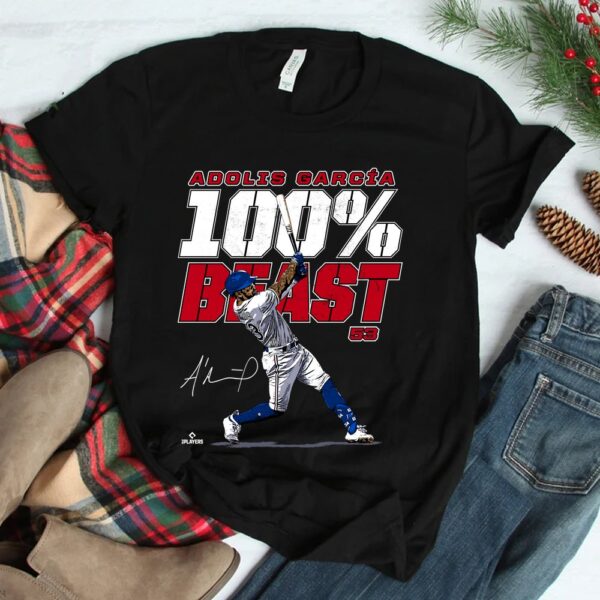 100 Beast Adolis Garcia Texas Shirt