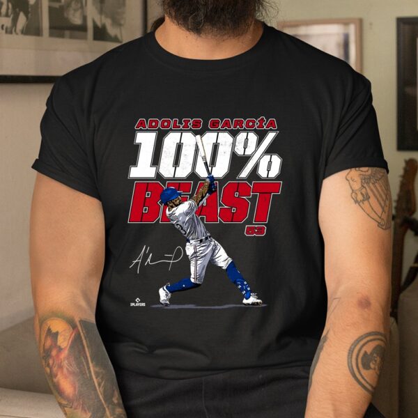 100 Beast Adolis Garcia Texas Shirt