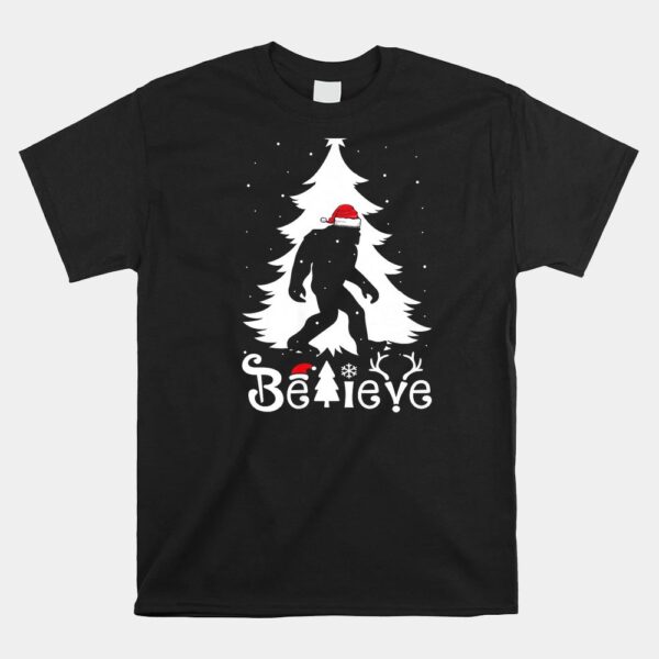 Bigfoot Christmas Funny Christmas Shirt