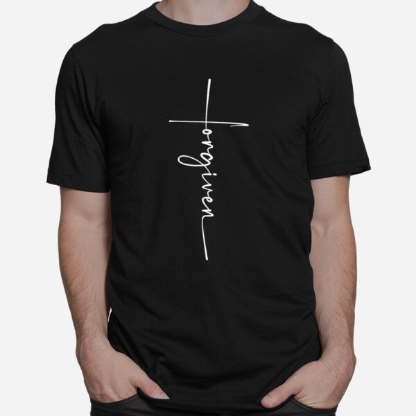 Forgiven Christian Cross Shirt