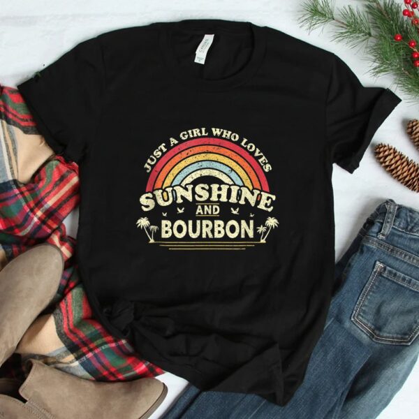 Girl Who Loves Sunshine And Bourbon Shirt