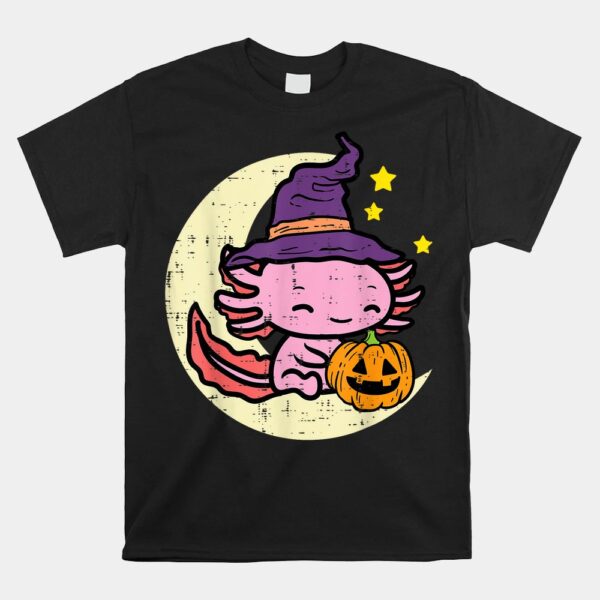 Halloween Axolotl Cute Fall Shirt