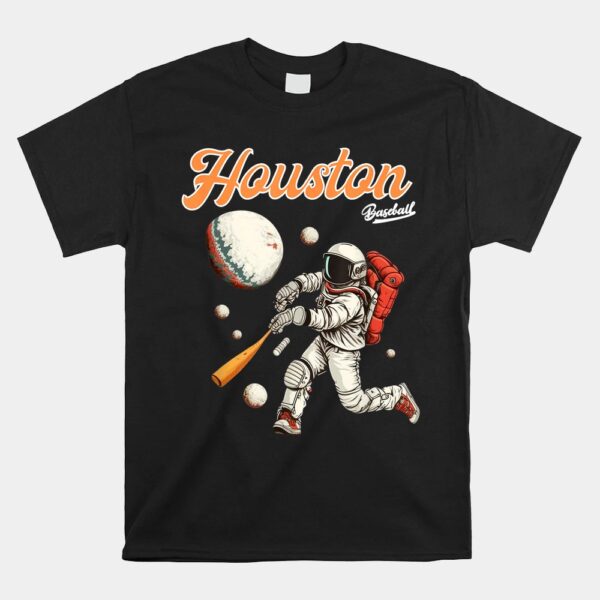 Houston Texas Baseball Astronaut Crush City Shirt