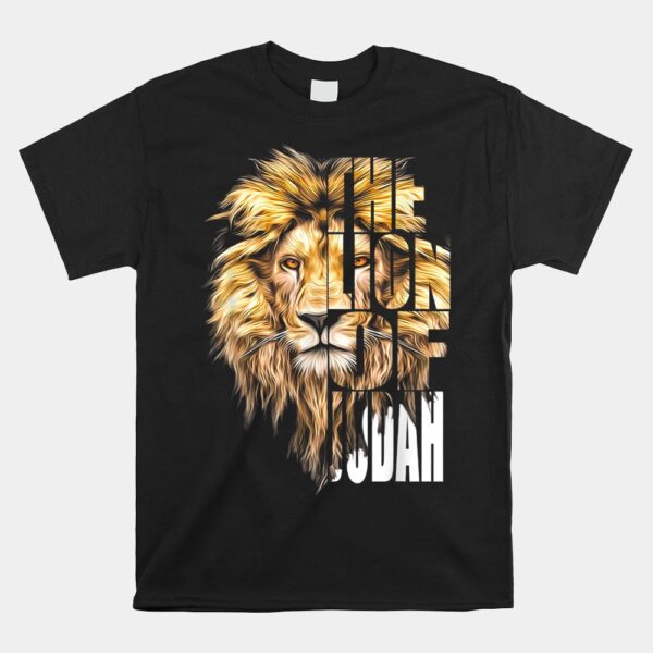 Jesus Lion Of Judah Christian Shirt