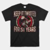 Keep It Twisted For 51 Years Motorcycle 51th Birthday Biker Shirt