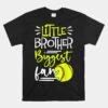 Little Brother Biggest Fan Softball Shirt