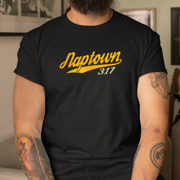 Naptown Shirt 317 Naptown Area Code Vintage Pride City Shirt
