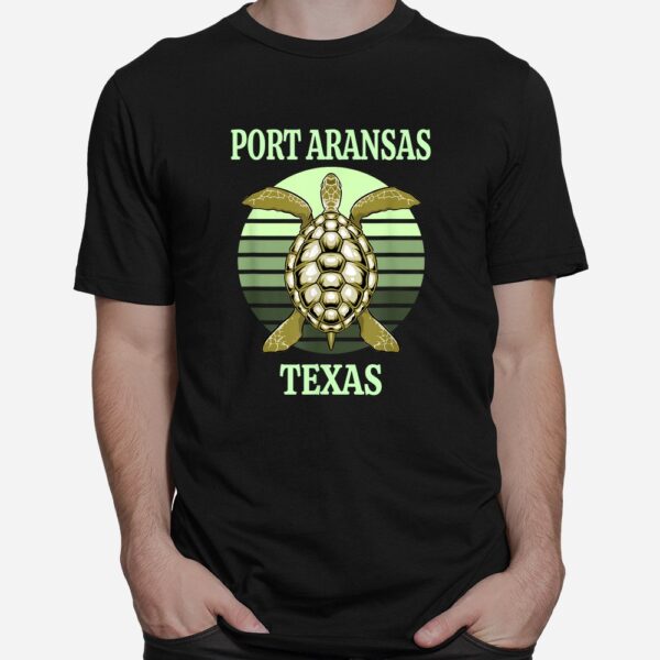 Port Aransas Texas Sea Turtle Shirt