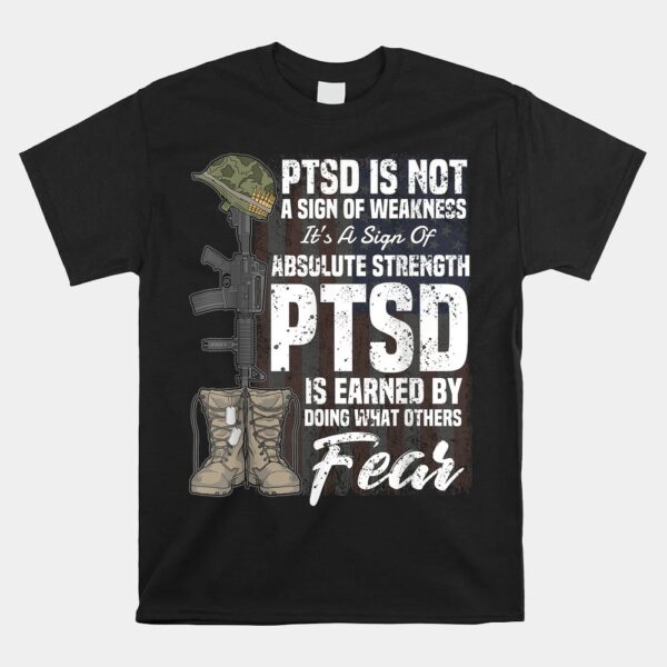 Ptsd Awareness Psychical Wounds Search Shirt