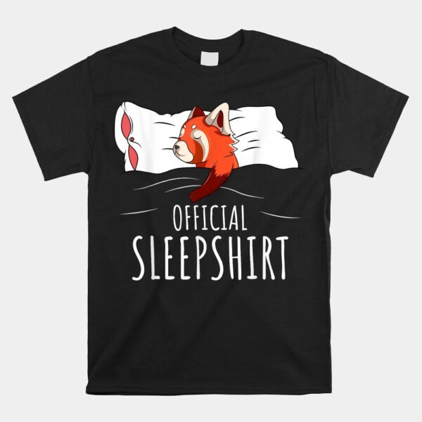 Red Panda Official Sleepshirt Shirt