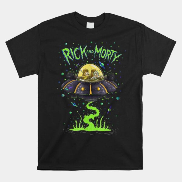 Rick And Morty Ufo Shirt