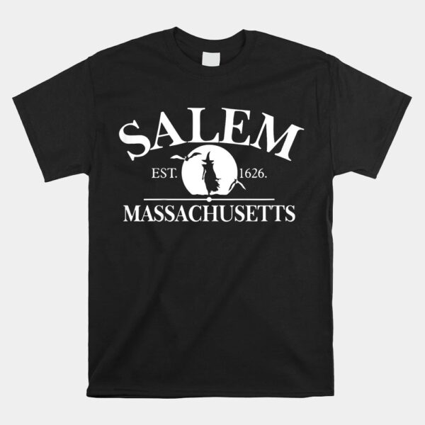 Salem The City Of Witches Massachusetts Shirt