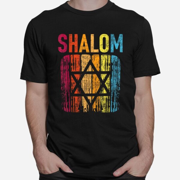 Shalom Star Of David Jewish Peace Hebrew Israelites Shirt