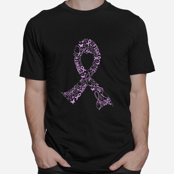 Testicular Cancer Warrior Orchid Ribbon Awareness Shirt