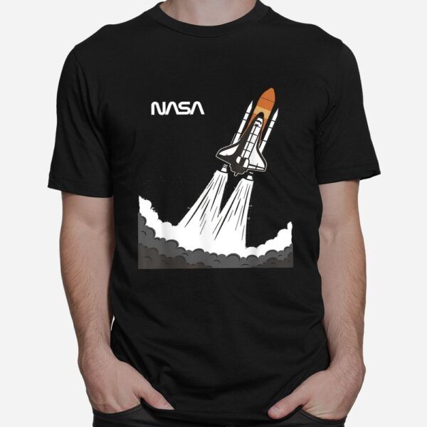 The Official Shuttle Nasa Worm Shirt