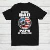 Fist Bump Being Dad Is An Honor Being Papa Is Priceless Shirt