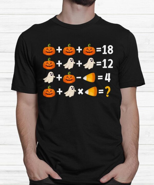 Halloween 2022 Order Of Operations Quiz Math Teacher Pumpkin Shirt