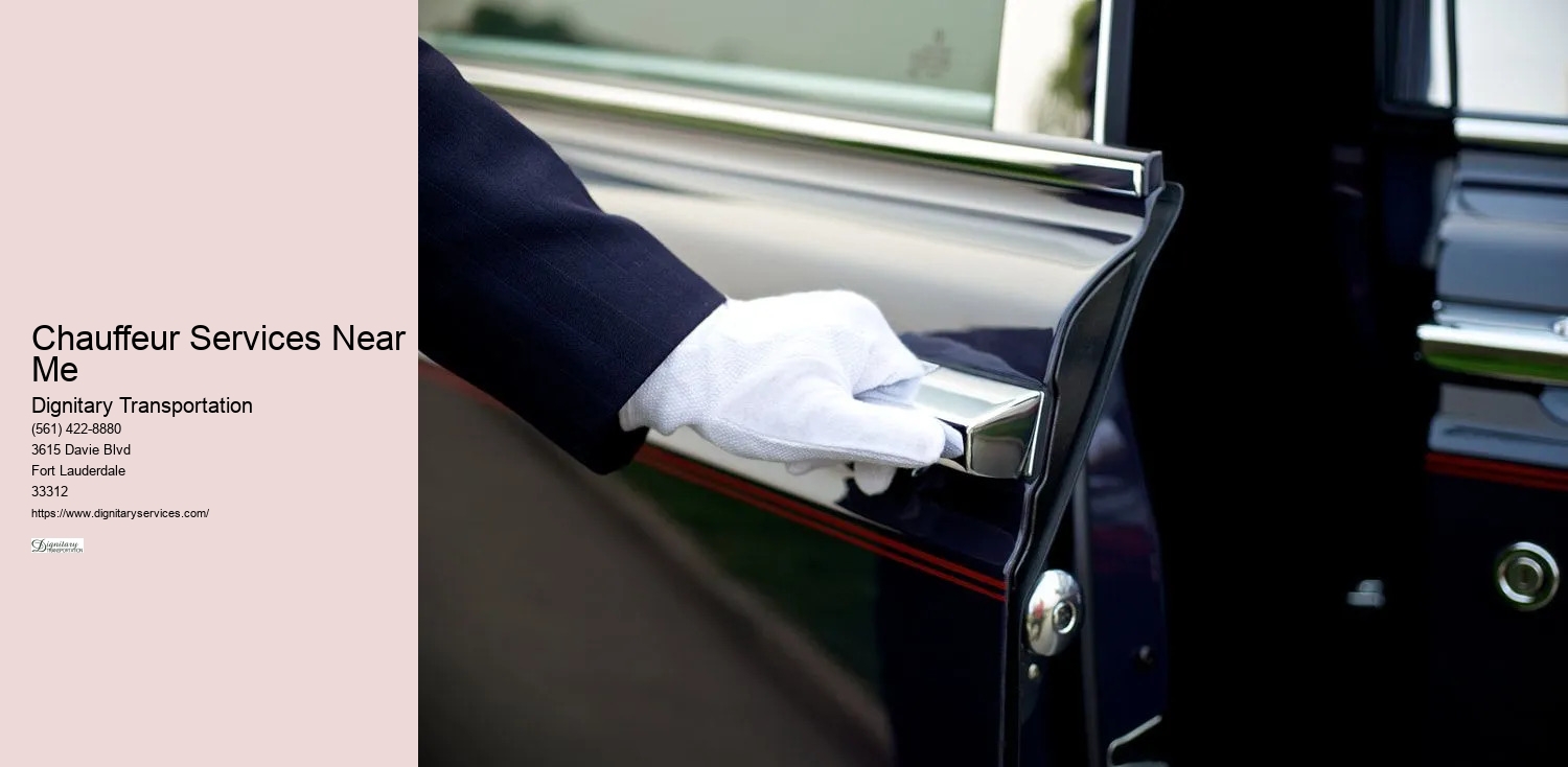 Chauffeur Services Near Me