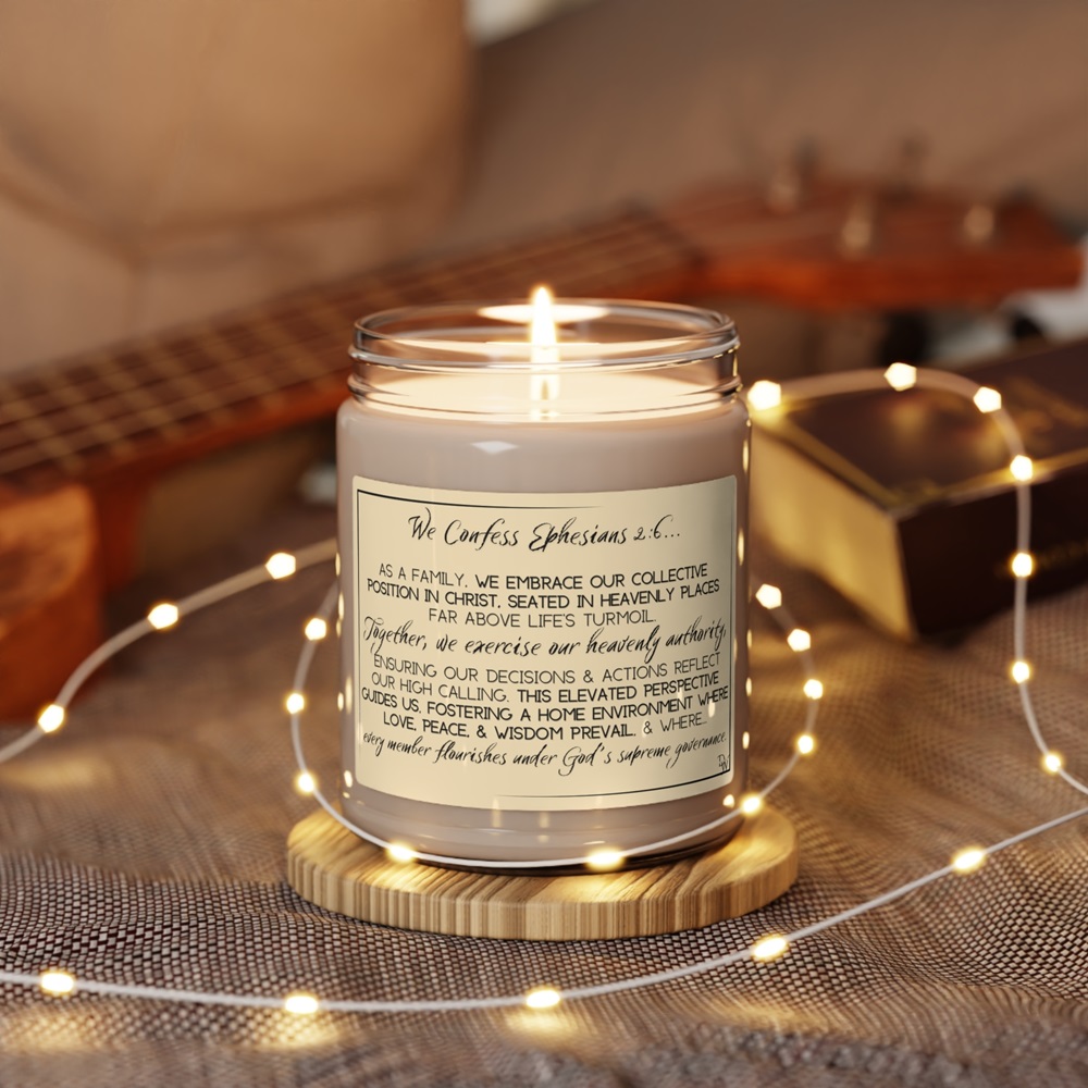 candles with sayings on them