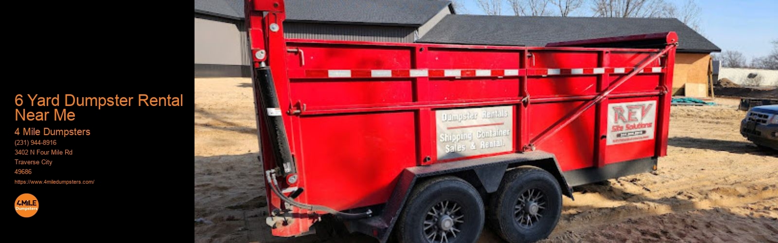 6 Yard Dumpster Rental Near Me