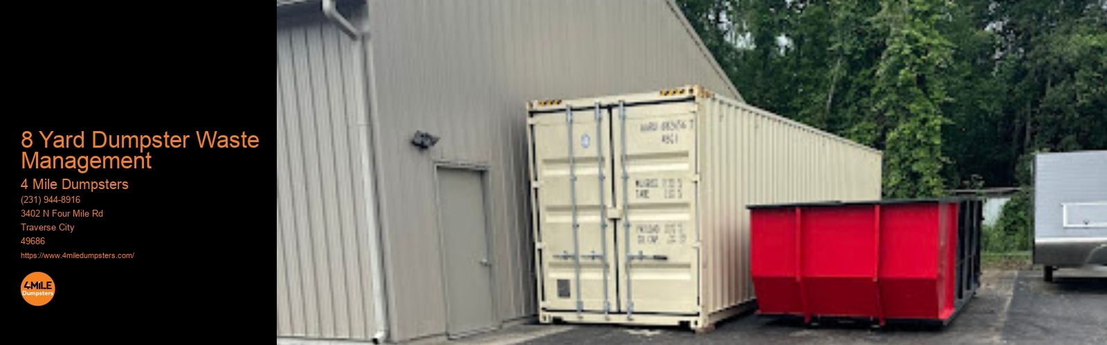 8 Yard Dumpster Waste Management