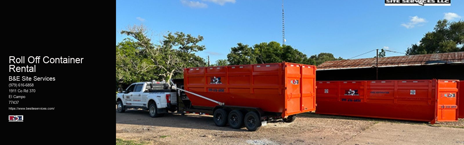 Roll Off Container Rental