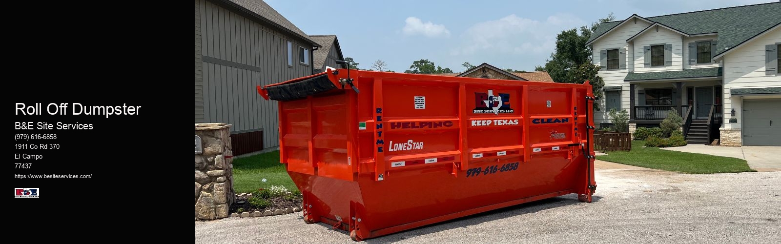 Roll Off Dumpster