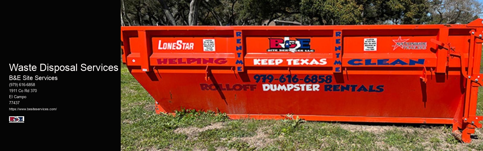 Waste Disposal Services