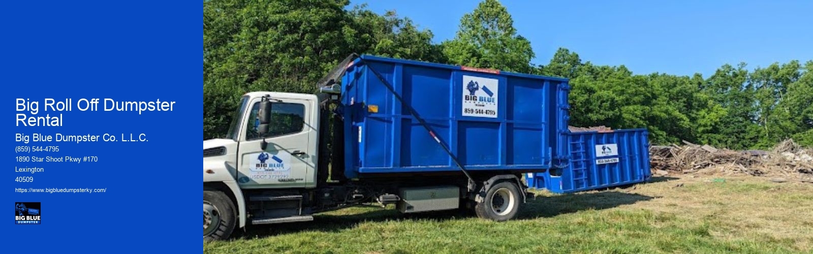 Big Roll Off Dumpster Rental