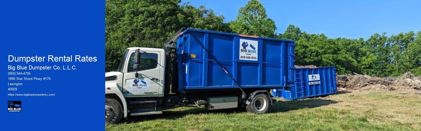 Dumpster Rental Rates