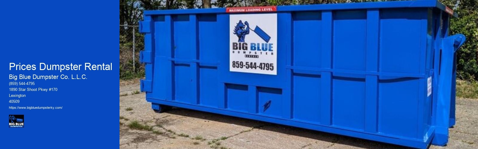 Prices Dumpster Rental